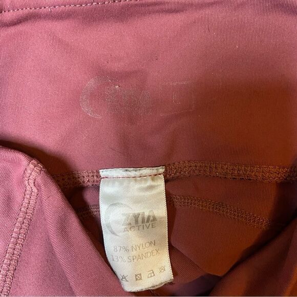 ZYIA rose colored leggings size large - Picture 5 of 6